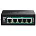 Switch - Unmanaged - 5 X 10/100/1000 (poe+) + 2 X 10/100/1000/2.5g (poe+) - Wandmontierbar - Poe+ (70 W) - Taa-konform - Foto miniatura 1