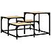 Tavolino Da Salotto Rovere Sonoma 68x68x40 Cm Legno Multistrato - Foto miniatura 2