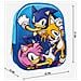 Zaino Scuola 3d 25 X 31 X 9 Cm Azzurro - Foto miniatura 6