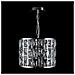 Lampadario A Sospensione Moderno Gelid Metallo Cromo Cristallo 1 Luce E27 60w - Foto miniatura 4