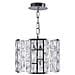 Lampadario A Sospensione Moderno Gelid Metallo Cromo Cristallo 1 Luce E27 60w - Foto miniatura 1