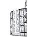 Lampadario A Sospensione Moderno Gelid Metallo Cromo Cristallo 1 Luce E27 60w - Foto miniatura 6
