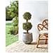 Pianta Artificiale In Vaso 92 Cm Buxus Ball Tree - Foto miniatura 1