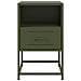 Comodini 2 Pz Verde Oliva 36x39x60,5 Cm In Acciaio - Foto miniatura 5