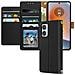Custodia Per Motorola Edge 50 Fusion Portafoglio A Zip Supporto Video - Foto miniatura 2