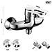 Rubinetto Miscelatore Cromato Casa Bagno Vasca Lavandino Kit Montaggio 8567 - Foto miniatura 2