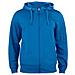 Basic Active Hoody Full Zip Royal L - Foto miniatura 1