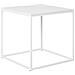 Comodino Vita - Bianco - Metallo - 45x45x45 Cm - Foto miniatura 1