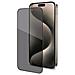 Apple Iphone 16 Pro Max Privacy Full Glass Proteggi Schermo In Vetro Temperato Privacy 2-way Bordo Black - Foto miniatura 1