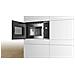 Serie 4 BFL523MS1F forno a microonde Acciaio inox Solo microonde Da incasso 20 L 800 W - Foto miniatura 2