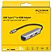 Adattatore USB Type-C per HDMI 4K 60 Hz con USB di Tipo-A e USB Type-C Dati + PD 92 W - Foto miniatura 3