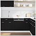 Pannello Lavastoviglie “Lyon” Rovere Nero 60x1,5x67 cm - Foto miniatura 3
