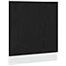 Pannello Lavastoviglie “Lyon” Rovere Nero 60x1,5x67 cm - Foto miniatura 1