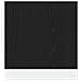 Pannello Lavastoviglie “Lyon” Rovere Nero 60x1,5x67 cm - Foto miniatura 10