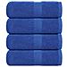 Asciugamani Ospiti 4 Pz Blu 30x50 Cm 360 G/m 100% Cotone - Foto miniatura 1