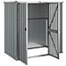 Lusso Casadino -  Capanno Per Attrezzi Grigio 161x89x161 Cm In Acciaio Zincato - Foto miniatura 3
