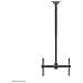 CL35-440BL16L Supporto monitor /TV a soffitto 37-70" - alt. 106-156 cm - Foto miniatura 3
