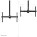 CL35-440BL16L Supporto monitor /TV a soffitto 37-70" - alt. 106-156 cm - Foto miniatura 6