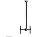CL35-440BL16L Supporto monitor /TV a soffitto 37-70" - alt. 106-156 cm - Foto miniatura 5