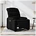 Poltrona Elettrica Reclinabile Nera in Tessuto - Foto miniatura 2