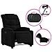 Poltrona Elettrica Reclinabile Nera in Tessuto - Foto miniatura 6