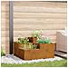 Fioriera da Giardino 100x100x48 cm in Acciaio Inossidabile - Foto miniatura 2