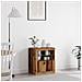 Sideboard  con luci LED Legno Invecchiato 60,5x37x67 cm - Foto miniatura 2