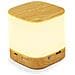 Lampada Da Tavolo Led Touch Dimmerabile Senza Fili Effetto Legno - Foto miniatura 1