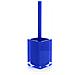 Scopino Wc D'appoggio Con Ciuffo In Setole Linea Rainbow Ra33 Blu - Foto miniatura 1