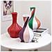 Kit Per Vaso Fatto A Mano In Pelle Compatibile Con Decorazioni Per La Casa, Kit Materiali Diy Con Cuciture A Mano E Design Multicolore Orange - Foto miniatura 5