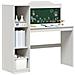 Scrivania Lavagna Bianco 120 x 45 x 118.5 cm Legno multistrato - Foto miniatura 2