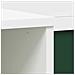 Scrivania Lavagna Bianco 120 x 45 x 118.5 cm Legno multistrato - Foto miniatura 6