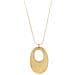 Collana Lunga A Catena In Oro Ufo 90cm - Foto miniatura 2