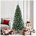 Albero di Natale artificiale con 300 LED Verde 180 cm PE e PVC - Foto miniatura 2