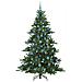 Albero di Natale Artificiale con Rami Pieghevoli Verde 180 cm - Foto miniatura 4