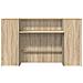 Banco Reception Rovere Sonoma 180x50x103,5 cm Legno Multistrato - Foto miniatura 5