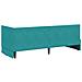 Struttura Letto Angolare con Materasso 2 pcs Turchese Velluto - Foto miniatura 9