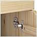 Mobile con Ruote con ruota Marrone 63,5 x 39 x 65,5 cm - Foto miniatura 8