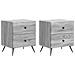 Armadio da Notte 2 pcs Grigio Sonoma 43 x 34,5 x 47,5 cm - Foto miniatura 1