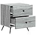 Armadio da Notte 2 pcs Grigio Sonoma 43 x 34,5 x 47,5 cm - Foto miniatura 4