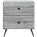 Armadio da Notte 2 pcs Grigio Sonoma 43 x 34,5 x 47,5 cm - Foto miniatura 5