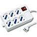 IUPS-PCP-44A - Multipresa 6 posti Universali 16A - Foto miniatura 1