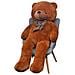Orsacchiotto di Peluche XXL Marrone 85 cm - Foto miniatura 2