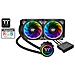 Dissipatore CPU a Liquido Floe Riing RGB 280 TT per Socket R4 LGA-2066 / LGA 2011-v3 / R LGA-2011 / B LGA-1366 / H LGA-1156 / H2 LGA-1155 / H4 LGA-1151 / H3 LGA-1150 / FM2 / FM1 e Socket AM3+ / AM3 PGA-941 / AM2+ PGA-940 - Foto miniatura 1