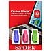 Cruzer Blade - Chiavetta USB - 32 GB - USB 2.0 - blu, verde, rosa  - Foto miniatura 1