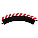 Slot - Accessorio Digital 1:24 / 1:32 / Evolution - Outside Shoulder 1/60o (3 Pz) + End Piece (2 Pz)  - Foto miniatura 1