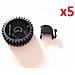 5xlower Roller Gear 32t M630, m604, m606, m601,603#ru7-0296-000 - Foto miniatura 4