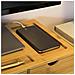 Supporto Monitor Pc Da Scrivania Con 3 Organizzatore Cassetti L51*p25*a12 Cm, Legno Massiccio Di Bambù Bbf03-n - Foto miniatura 4