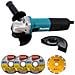 Smerigliatrice 840w 9558hnrgk1 - Kit Accessori - Foto miniatura 2