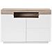 Credenza Laminata In Color Legno Chiaro / bianco Marlin - Foto miniatura 3